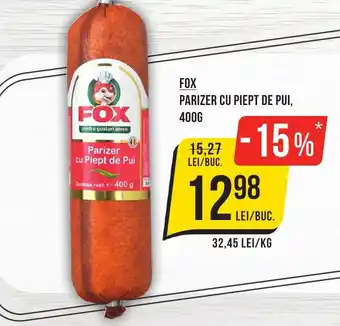 Mega Image FOX Parizer cu piept de pui Ofertă