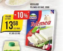 Mega Image HOCHLAND Telemea de oaie Ofertă