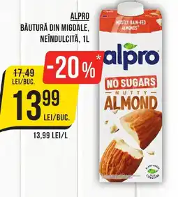Mega Image ALPRO Băutură din migdale, neîndulcită Ofertă