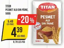 Mega Image TITAN Pesmet alb din pâine Ofertă