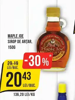 Mega Image Maple Joe sirop de artar Ofertă