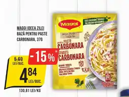 Mega Image Maggi Ideea zilei bază pentru paste carbonara Ofertă