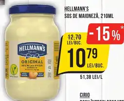 Mega Image HELLMANN'S Sos de maioneză Ofertă