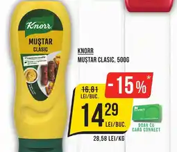 Mega Image KNORR Muştar clasic Ofertă