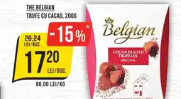 Mega Image THE BELGIAN Trufe cu cacao Ofertă