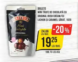 Mega Image BAILEYS Mini trufe de ciocolată Ofertă