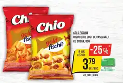 Mega Image Gold Fischli biscuiți cu gust de cașcaval/ cu susan Ofertă