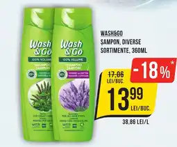 Mega Image WASH&GO Şampon Ofertă