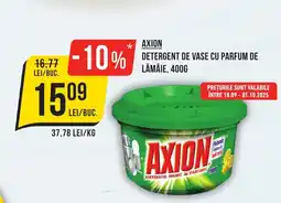 Mega Image AXION Detergent de vase cu parfum de lămâie Ofertă