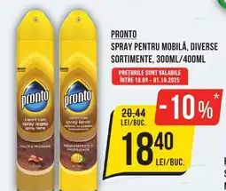 Mega Image PRONTO Spray pentru mobilă Ofertă