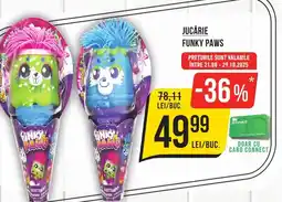 Mega Image Jucărie funky paws Ofertă