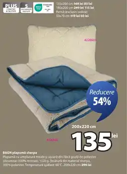 JYSK BAGN plapumǎ sherpa Ofertă