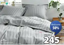JYSK NELL lenjerie de pat cu cearsaf Ofertă
