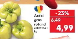 Kaufland Ardei gras rotund Ofertă