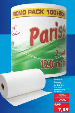 Kaufland PARISS Prosop de hârtie Ofertă