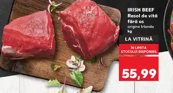 Kaufland IRISH BEEF Rasol de vită fără os Ofertă