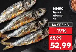 Kaufland NEGRO Şprot afumat Ofertă