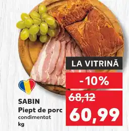 Kaufland SABIN Piept de porc Ofertă