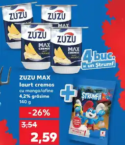 Kaufland ZUZU MAX laurt cremos Ofertă