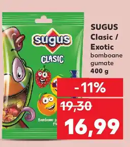 Kaufland SUGUS Clasic / Exotic bomboane gumate Ofertă