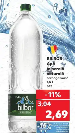 Kaufland BILBOR Apă minerală naturală Ofertă
