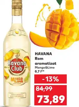 Kaufland HAVANA Rom aromatizat Mango&Lime Ofertă