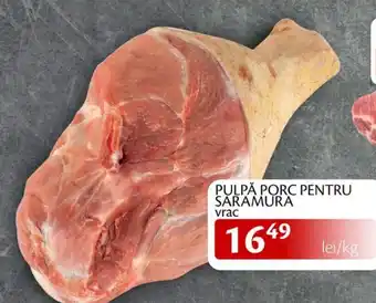 Unicarm Pulpa porc pentru saramura Ofertă
