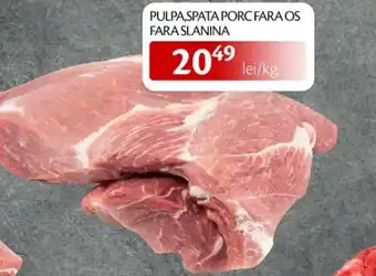 Unicarm Pulpa spata porc fara os fara slanina Ofertă