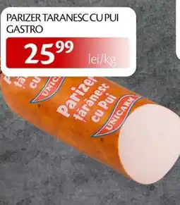 Unicarm Unicarm Parizer taranesc cu pui gastro Ofertă