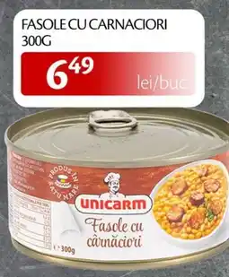 Unicarm Unicarm Fasole cu carnaciori Ofertă