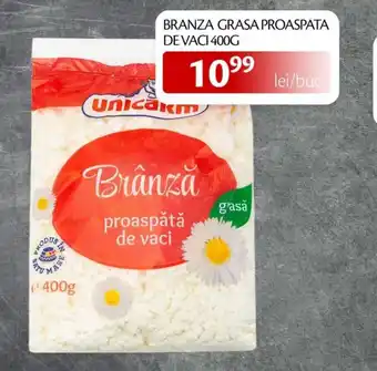 Unicarm Unicarm Branza grasa proaspata de vaci Ofertă