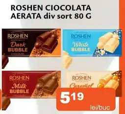 Unicarm Roshen ciocolata aerata Ofertă