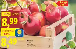 Lidl Mere roşii Ofertă