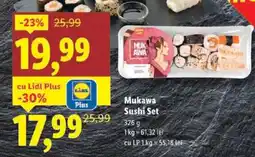 Lidl Mukawa Sushi Set Ofertă
