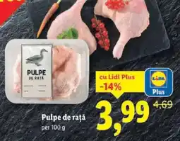 Lidl Pulpe de rață Ofertă