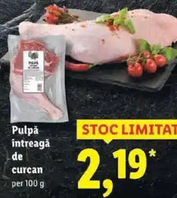 Lidl Pulpă întreagă de curcan Ofertă