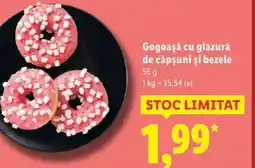 Lidl Gogoaşă cu glazurǎ de căpşuni şi bezele Ofertă