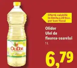 Lidl Olidor Ulei de floarea-soarelui Ofertă