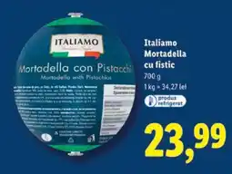 Lidl Italiamo Mortadella cu fistic Ofertă