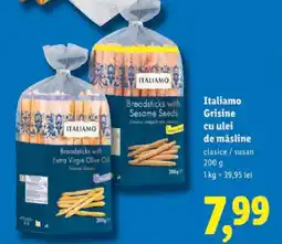 Lidl Italiamo Grisine cu ulei de măsline Ofertă
