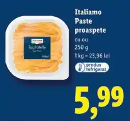 Lidl Italiamo Paste proaspete Ofertă