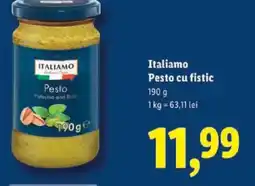 Lidl Italiamo Pesto cu fistic Ofertă