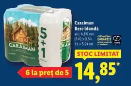 Lidl Caraiman Bere blondă Ofertă