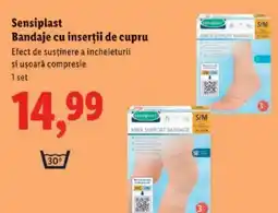 Lidl Sensiplast Bandaje cu inserții de cupru Ofertă