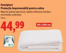 Lidl Sensiplast Protecţie impermeabilă pentru saltea Ofertă