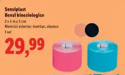 Lidl Sensiplast Benzi kinesiologice Ofertă