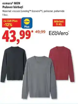 Lidl EsmaraⓇ MEN Pulover bărbați Ofertă