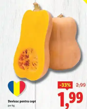 Lidl Dovleac pentru copt Ofertă