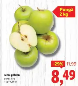 Lidl Mere golden Ofertă