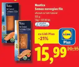 Lidl Nautica Somon norvegian file Ofertă